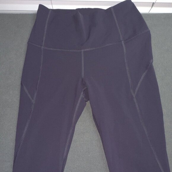 🍇 Lululemon Anew Crop (21") - Black Grape - Size 6 - Excellent Condition 💜 - Picture 12 of 16